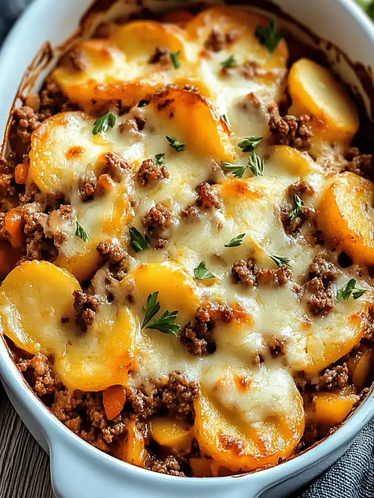 Hobo Casserole with Ground Beef: Cozy Meal in One Pan 3 Hobo Casserole with Ground Beef