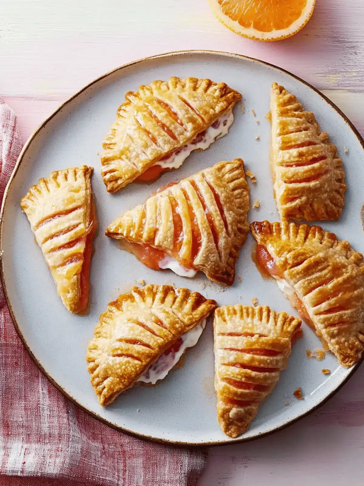 Delicious Grapefruit-Cream Cheese Hand Pies to Brighten Your Day 4 Grapefruit-Cream Cheese Hand Pies