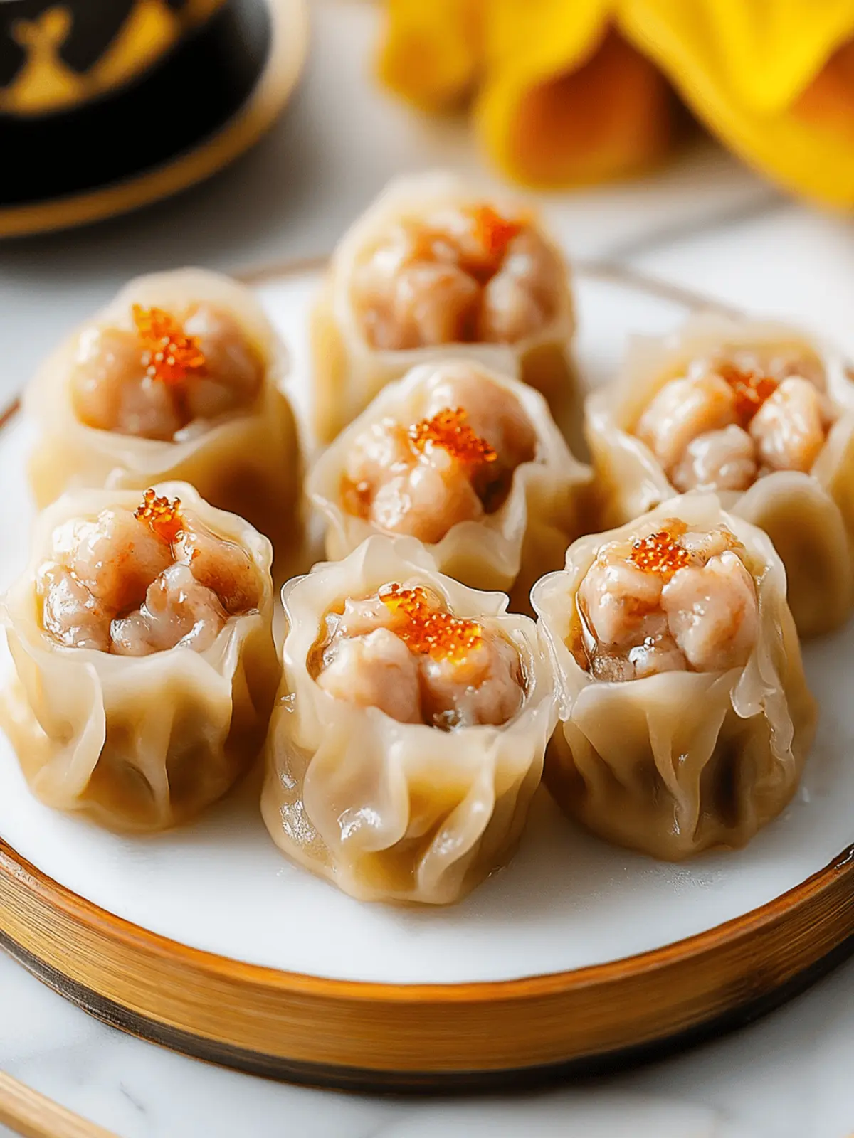 Pork and Shrimp Siu Mai