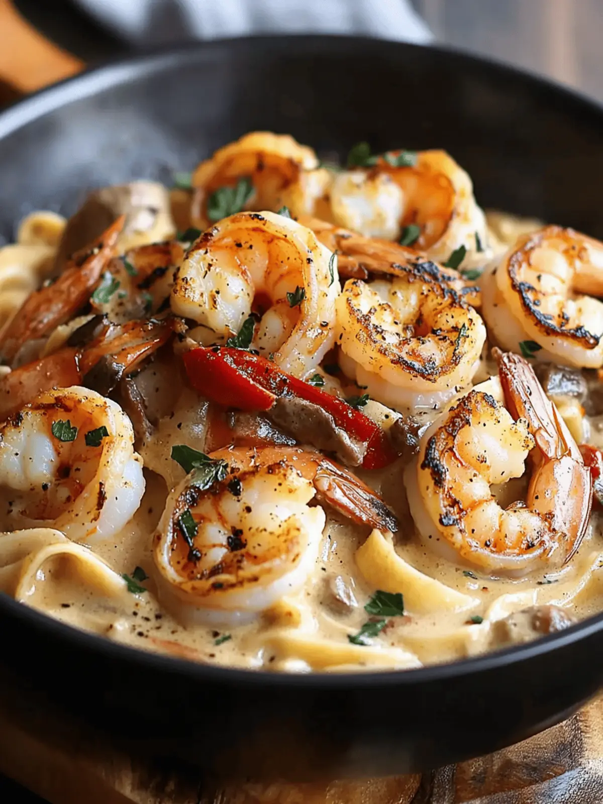 Blackened Shrimp Stroganoff: Comfort in a Spicy Bowl 3 Blackened Shrimp Stroganoff