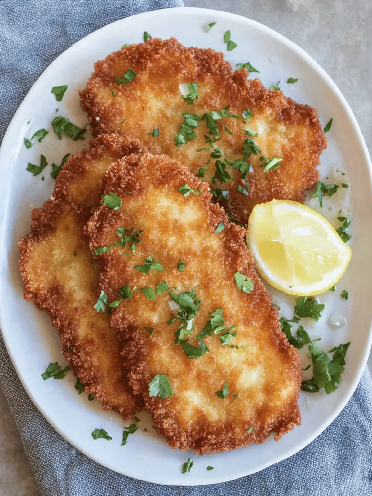 Juicy, Crispy Schnitzel