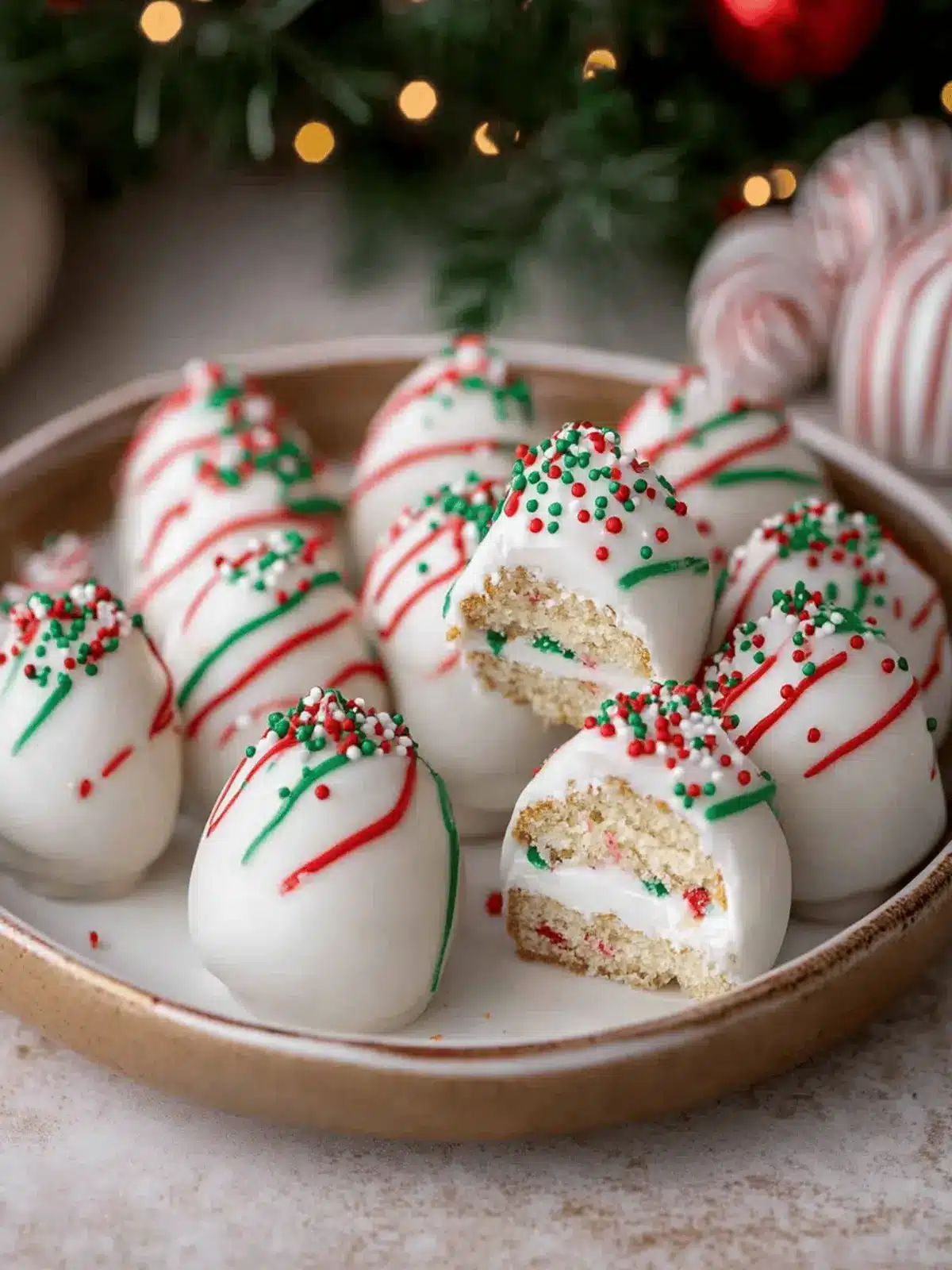 Christmas Tree Cake Truffles: Festive Treats You’ll Love 5 Christmas Tree Cake Truffles