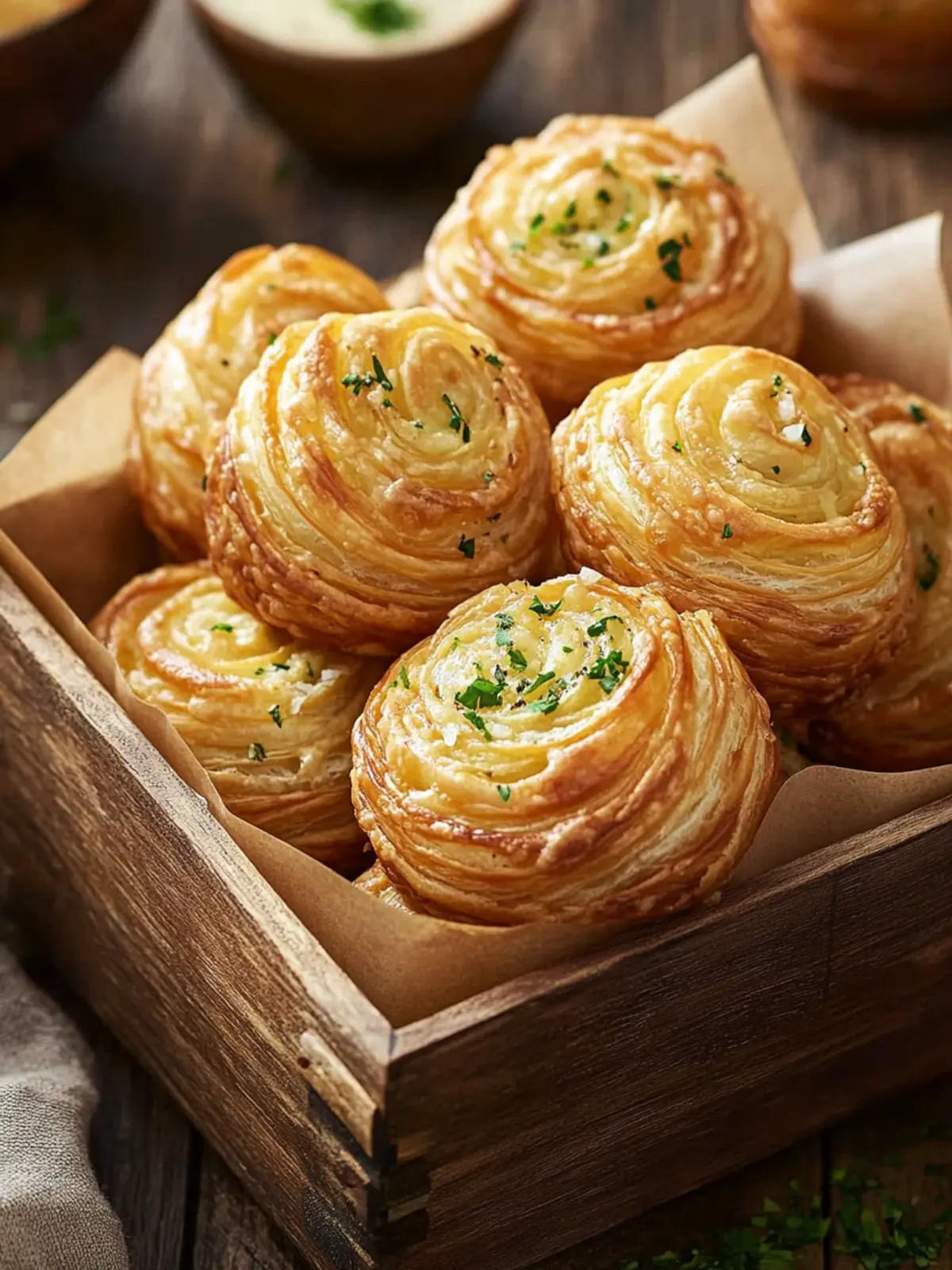 Irresistible Cheesy Garlic Cruffin Recipe for Home Chefs 4 Cheesy Garlic Cruffin