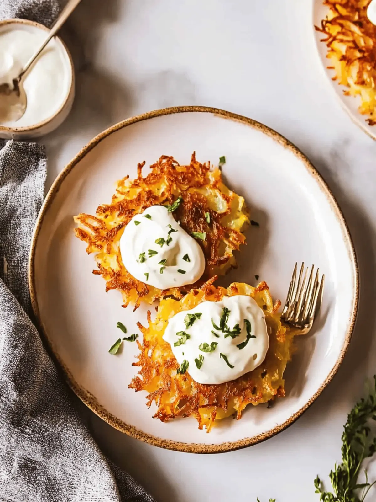 Crispy Classic Potato Latkes