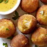 Mouthwatering Fried Goat Cheese Balls with Mango Twist 8 Fried Goat Cheese Balls