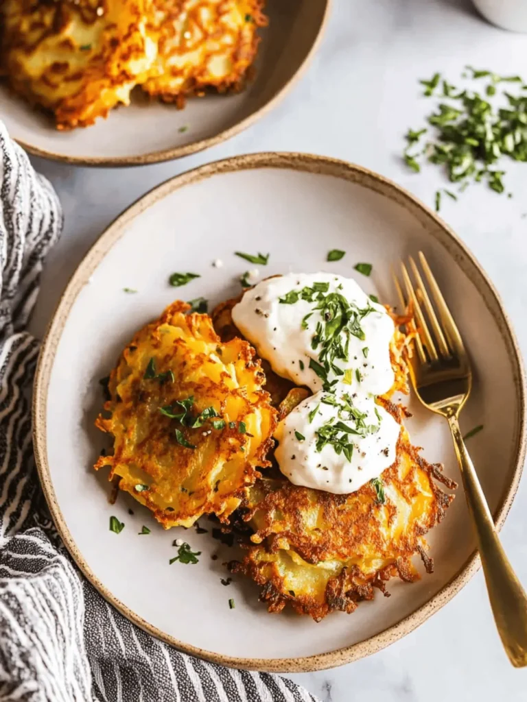 Crispy Classic Potato Latkes