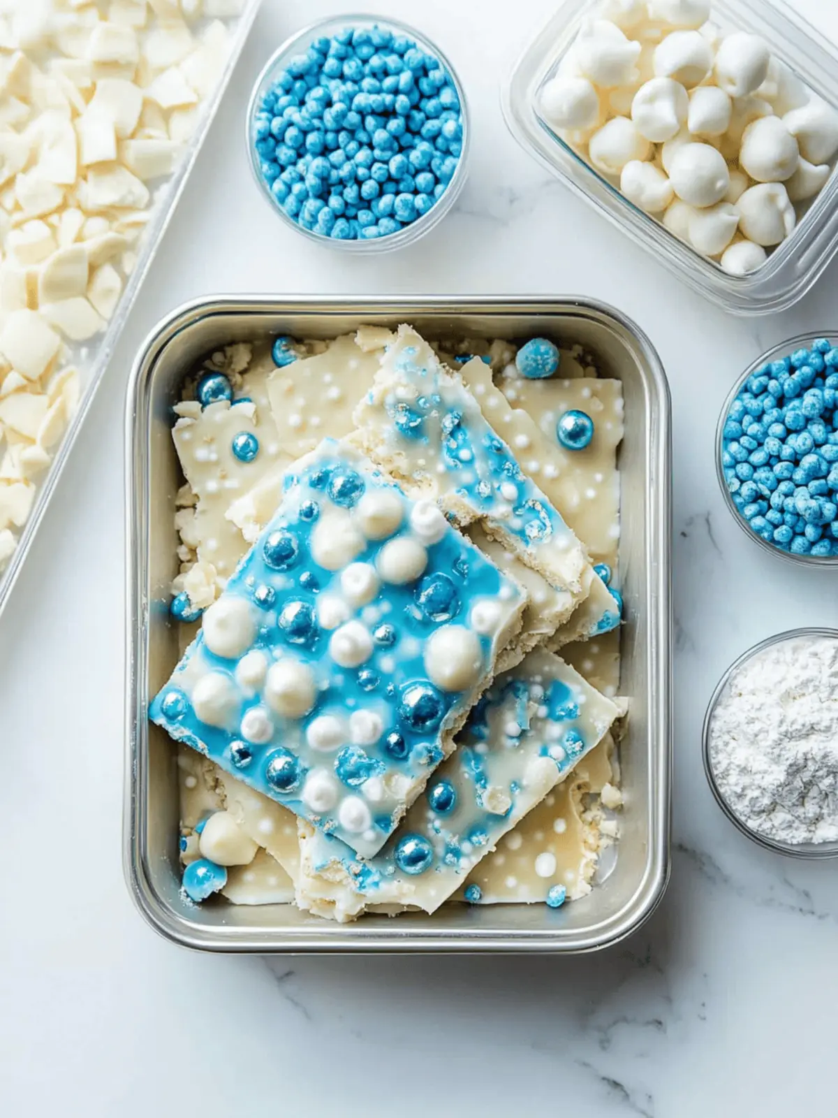 Easy White Chocolate Hanukkah Bark for Festive Celebrations 5 Easy White Chocolate Hanukkah Bark