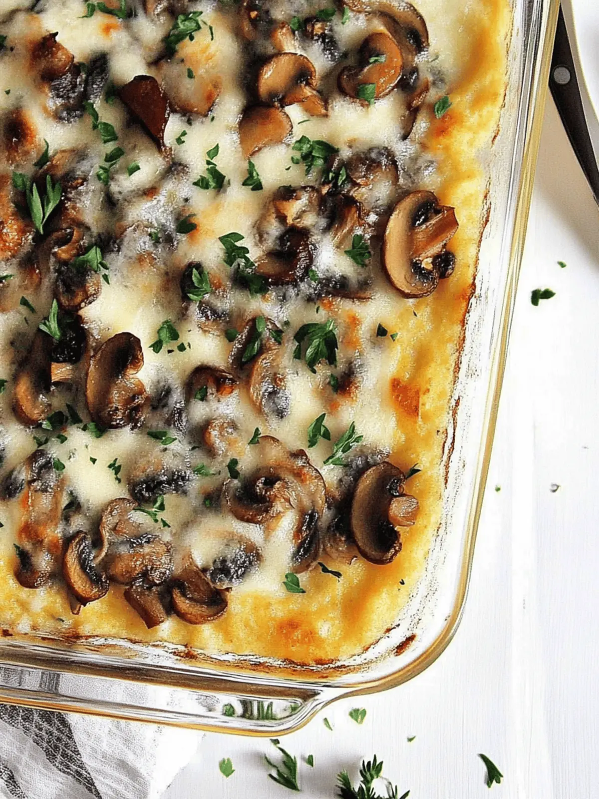 Mouthwatering Mushroom Polenta Casserole for Cozy Nights 4 Mushroom Polenta Casserole