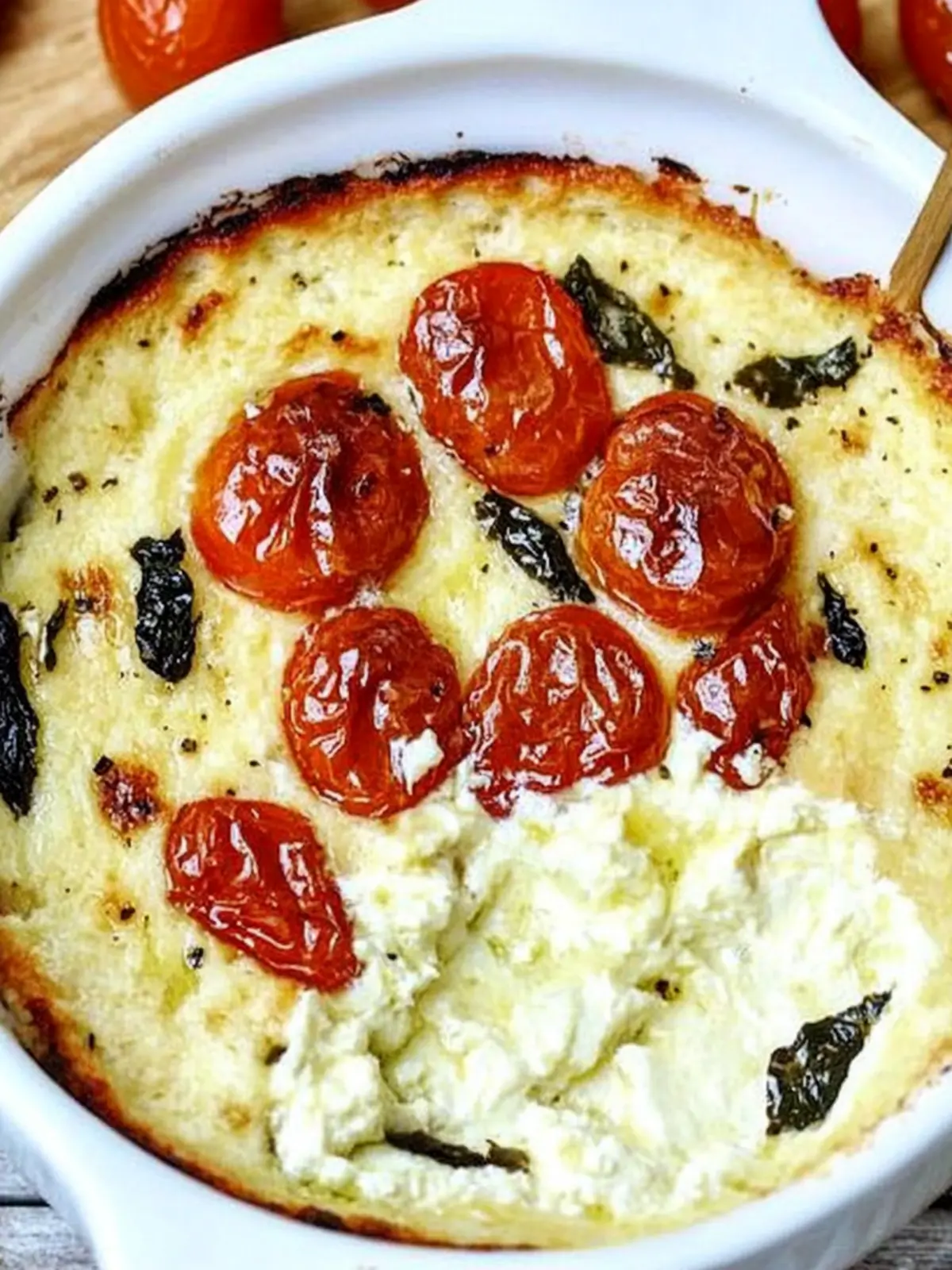 Irresistible Baked Ricotta Dip with Roasted Tomatoes 5 Baked Ricotta Dip