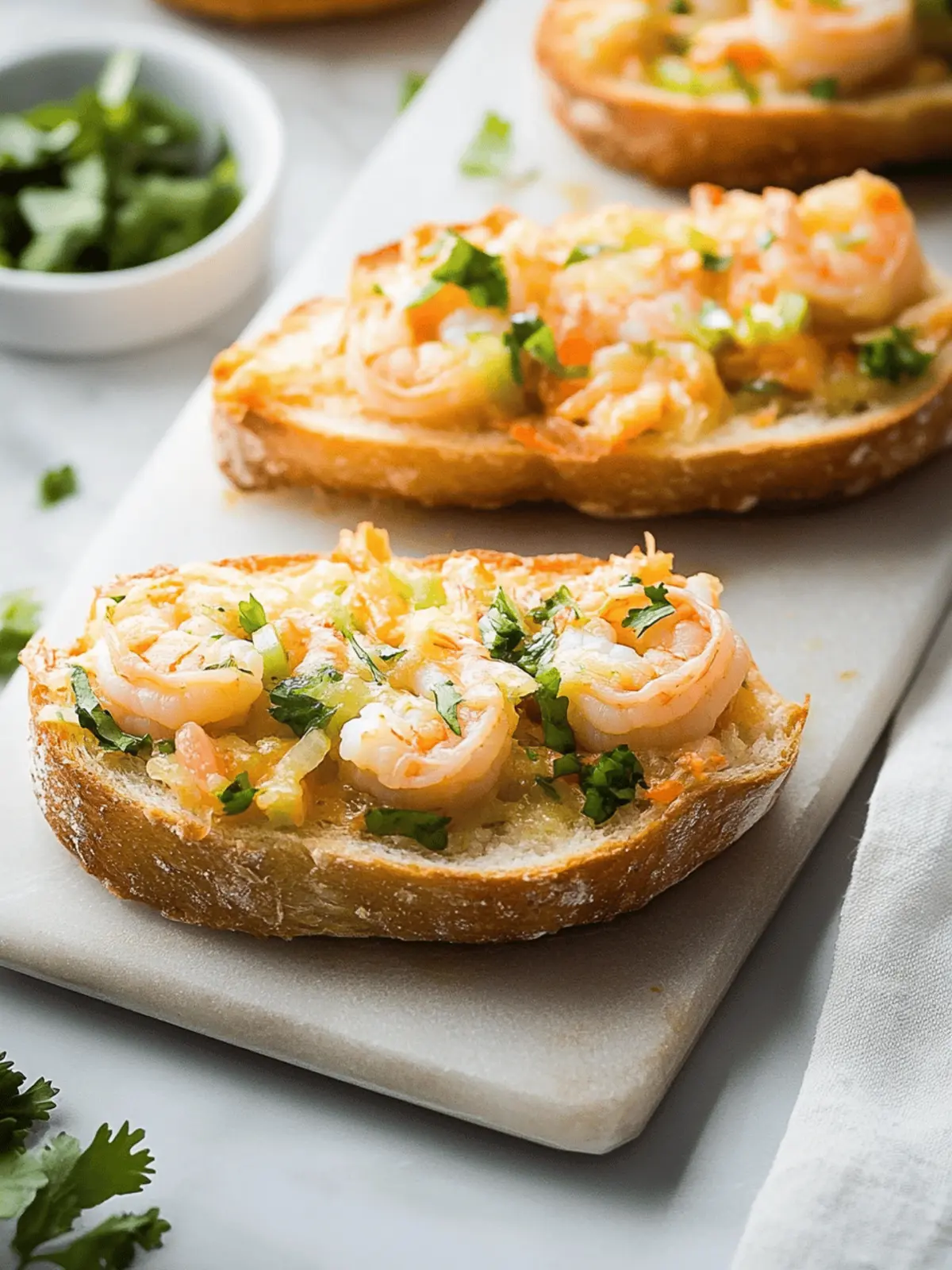 Baked Vietnamese Shrimp Toast: Quick and Creamy Delight 4 Vietnamese Shrimp Toast