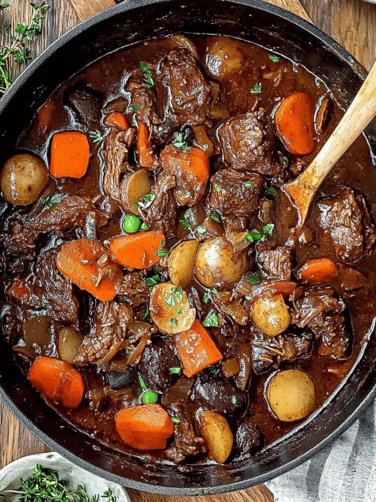 Hearty Weeknight Beef Bourguignon for Cozy Nights In 4 Weeknight Beef Bourguignon