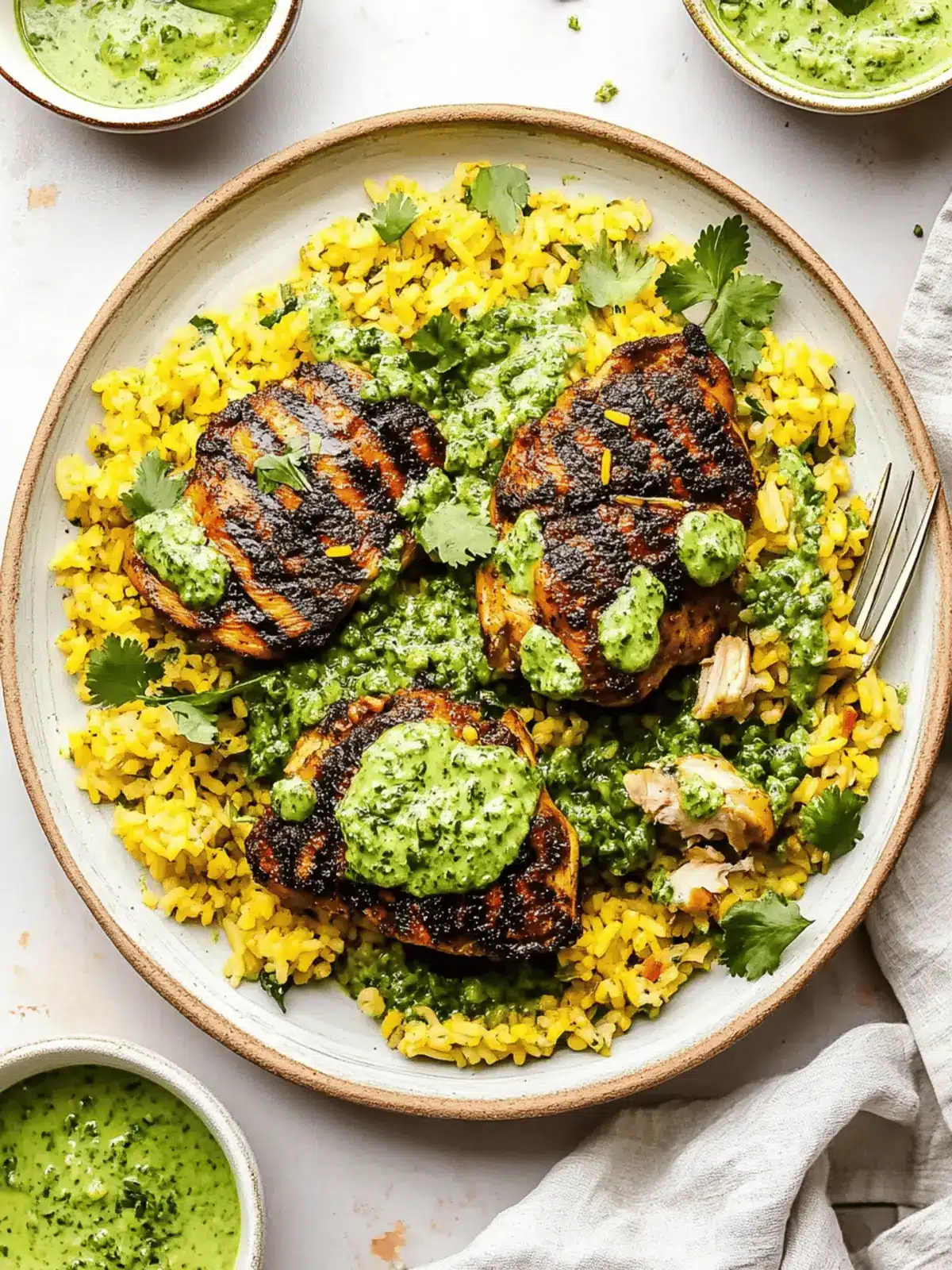 Peruvian Chicken & Rice with Green Sauce for Ultimate Comfort 5 Peruvian Chicken & Rice with Green Sauce