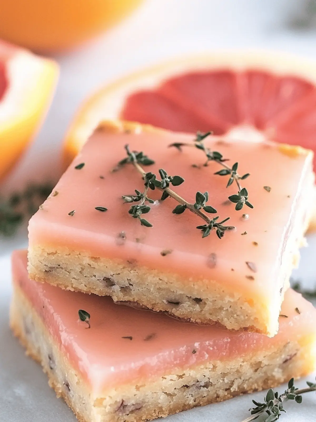 Pink Grapefruit and Thyme Vegan Shortbread: A Zesty Treat 5 Pink Grapefruit and Thyme Vegan Shortbread