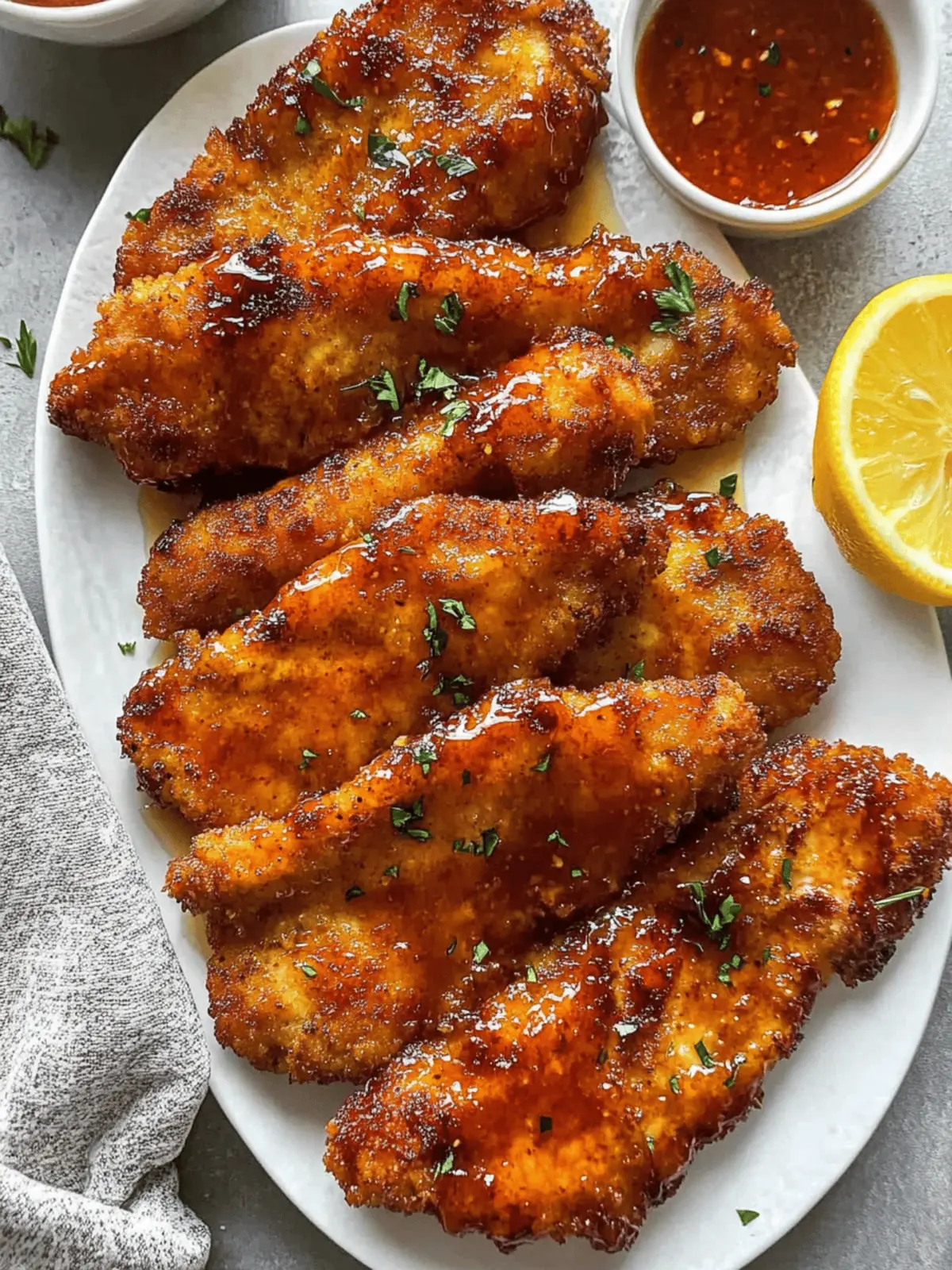 Spicy Sweet Hot Honey Chicken Cutlets for Your Dinner Feast 5 Hot Honey Chicken Cutlets