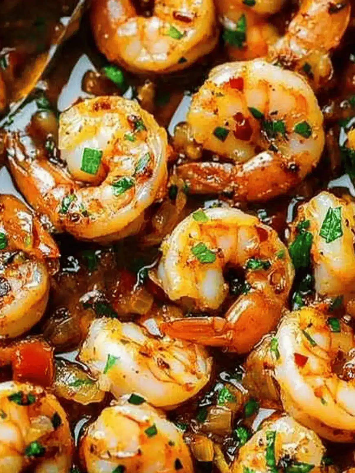 Spicy Lemon Garlic Shrimp