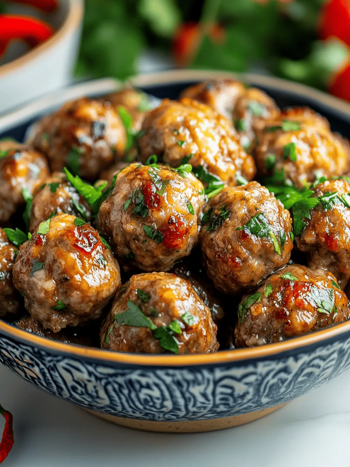 Savory Lion’s Head Meatballs with Bok Choy Delight 4 Lion’s Head Meatballs