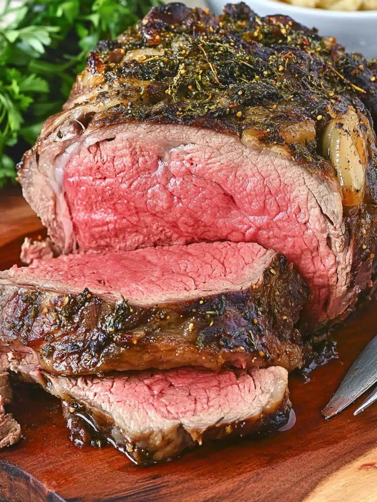 Irresistible Herb-Butter Ribeye Roast for Home Chefs 5 Ribeye Roast