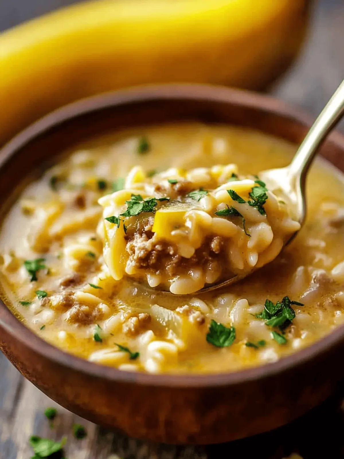 Hearty Orzo Stuffed Banana Peppers Soup for Cozy Nights 2 Orzo Stuffed Banana Peppers Soup