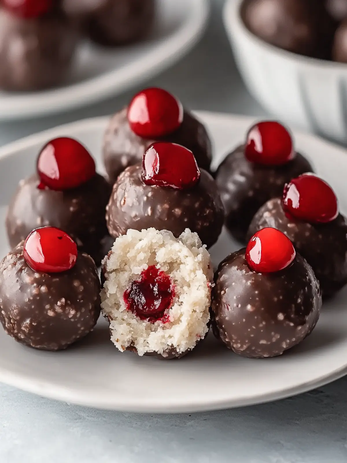 Irresistible No-Bake Cherry Bourbon Balls for Festive Gifting 2 No-Bake Cherry Bourbon Balls