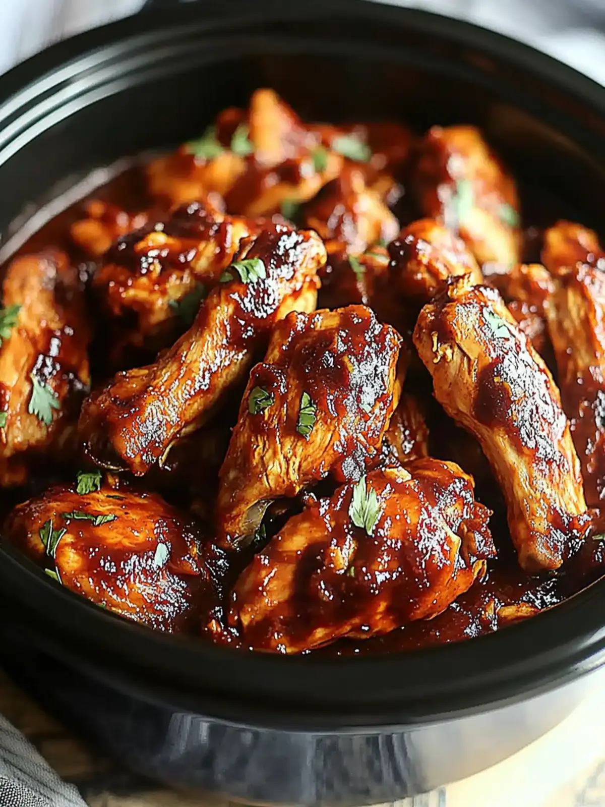 Savory Crockpot BBQ Chicken That Will Wow Your Family 3 Crockpot BBQ Chicken