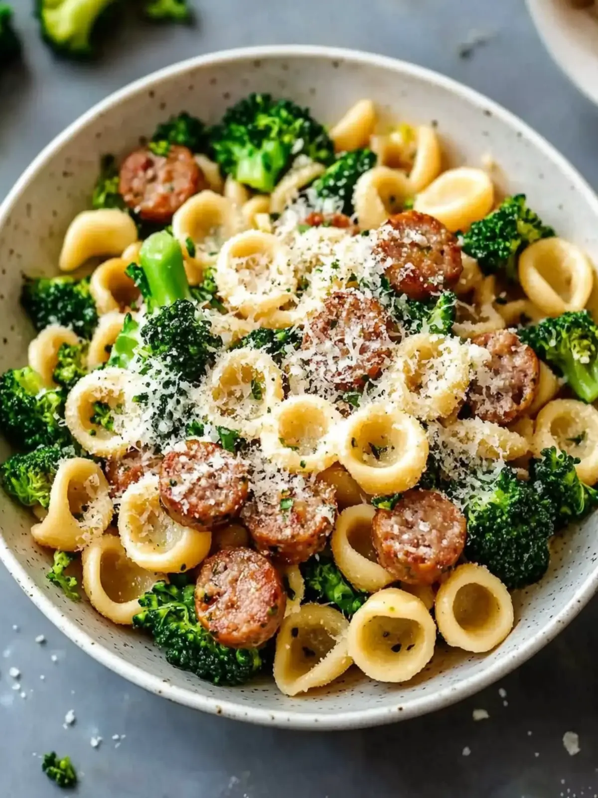 Quick and Creamy Orecchiette with Sausage and Broccoli Delight 3 Orecchiette with Sausage and Broccoli