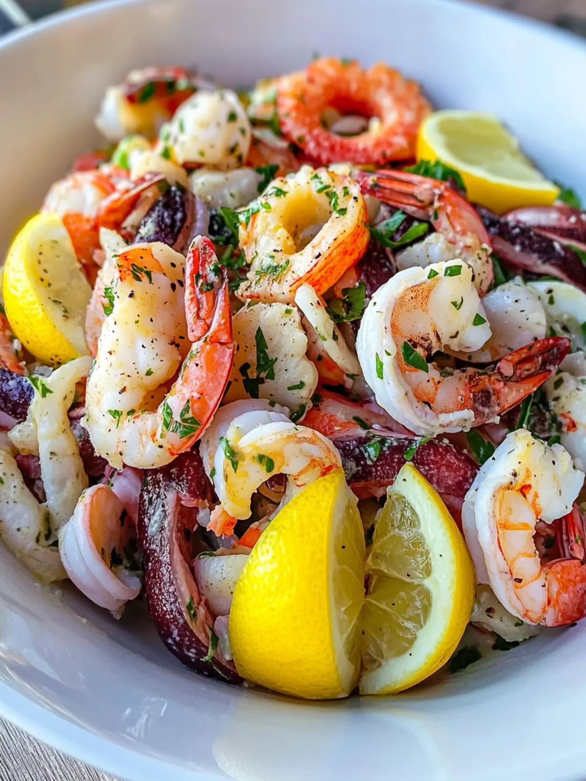 Fresh Italian Seafood Salad That Dazzles Your Taste Buds 2 Seafood Salad