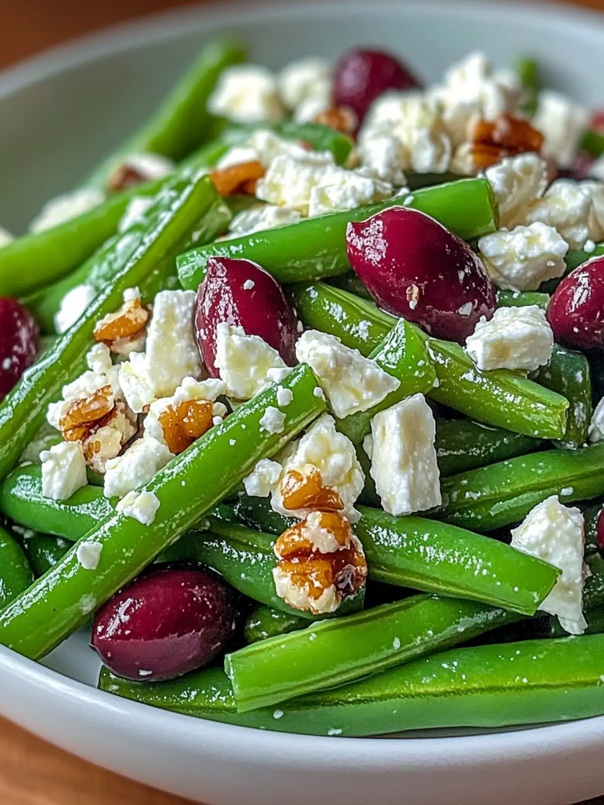 Vibrant Green Bean Salad with Feta for Festive Feasts 4 Green Bean Salad with Feta