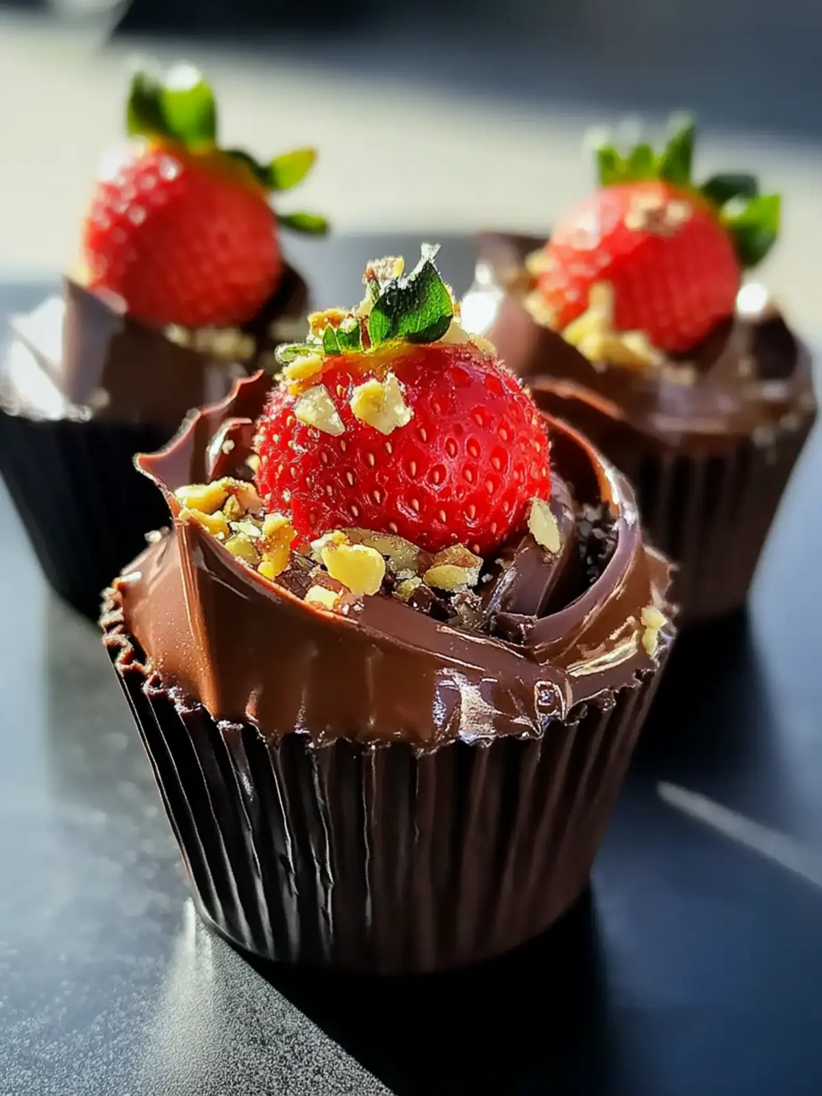 Decadent Dubai Chocolate Strawberry Cups You’ll Love to Make 2 Dubai Chocolate Strawberry Cups
