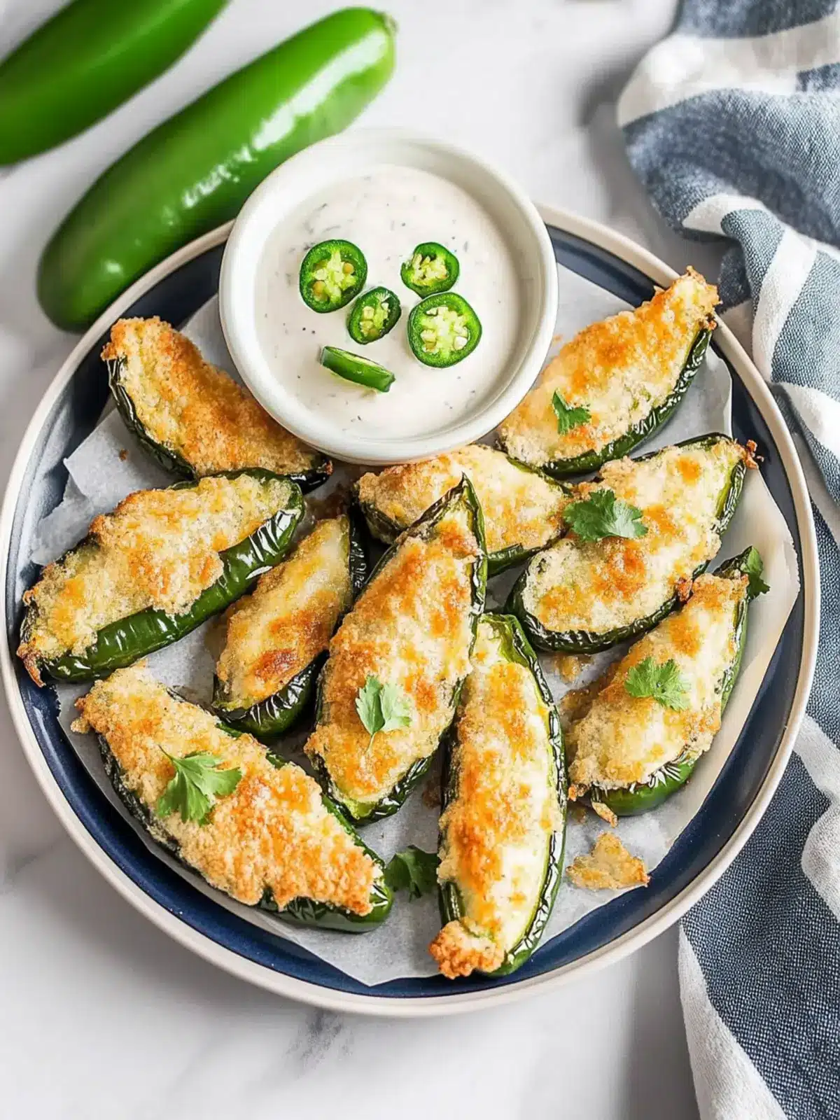 Baked Jalapeno Poppers: Spicy, Cheesy Perfection Awaits 3 Baked Jalapeno Poppers
