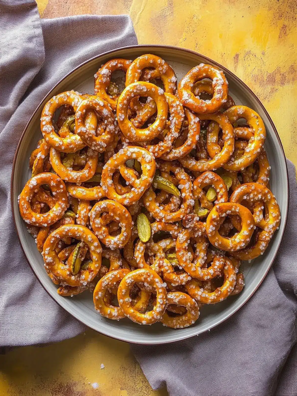 Tangy Dill Pickle Ranch Pretzels for Game Day Bliss 3 Dill Pickle Ranch Pretzels