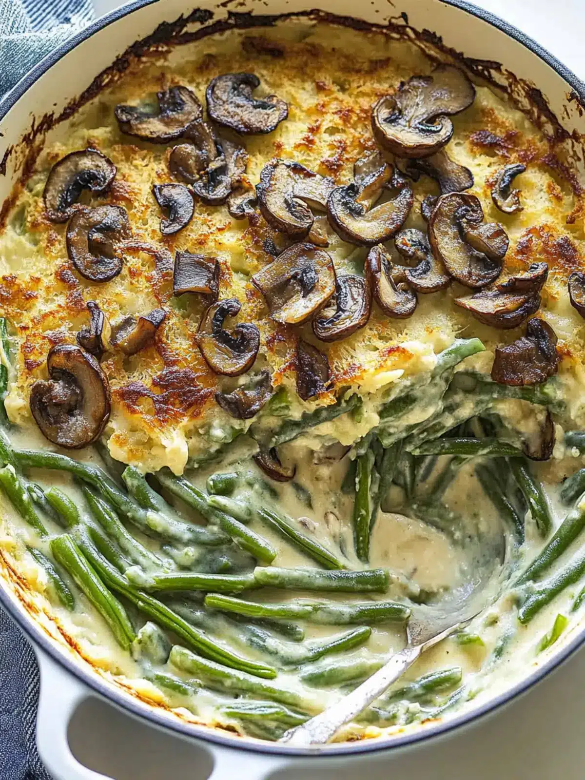 Creamy Green Bean and Mushroom Casserole for Cozy Nights 4 Green Bean and Mushroom Casserole