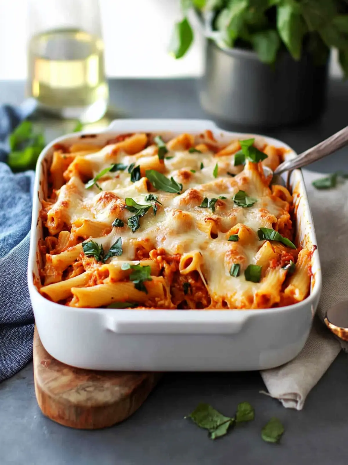 Easy Baked Ziti Recipe: Comforting Veggie Delight for All 4 Easy Baked Ziti