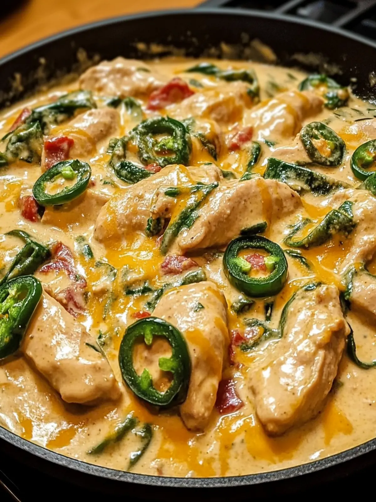 Creamy Jalapeño Chicken Skillet: Your Weeknight Savior 2 Creamy Jalapeño Chicken Skillet