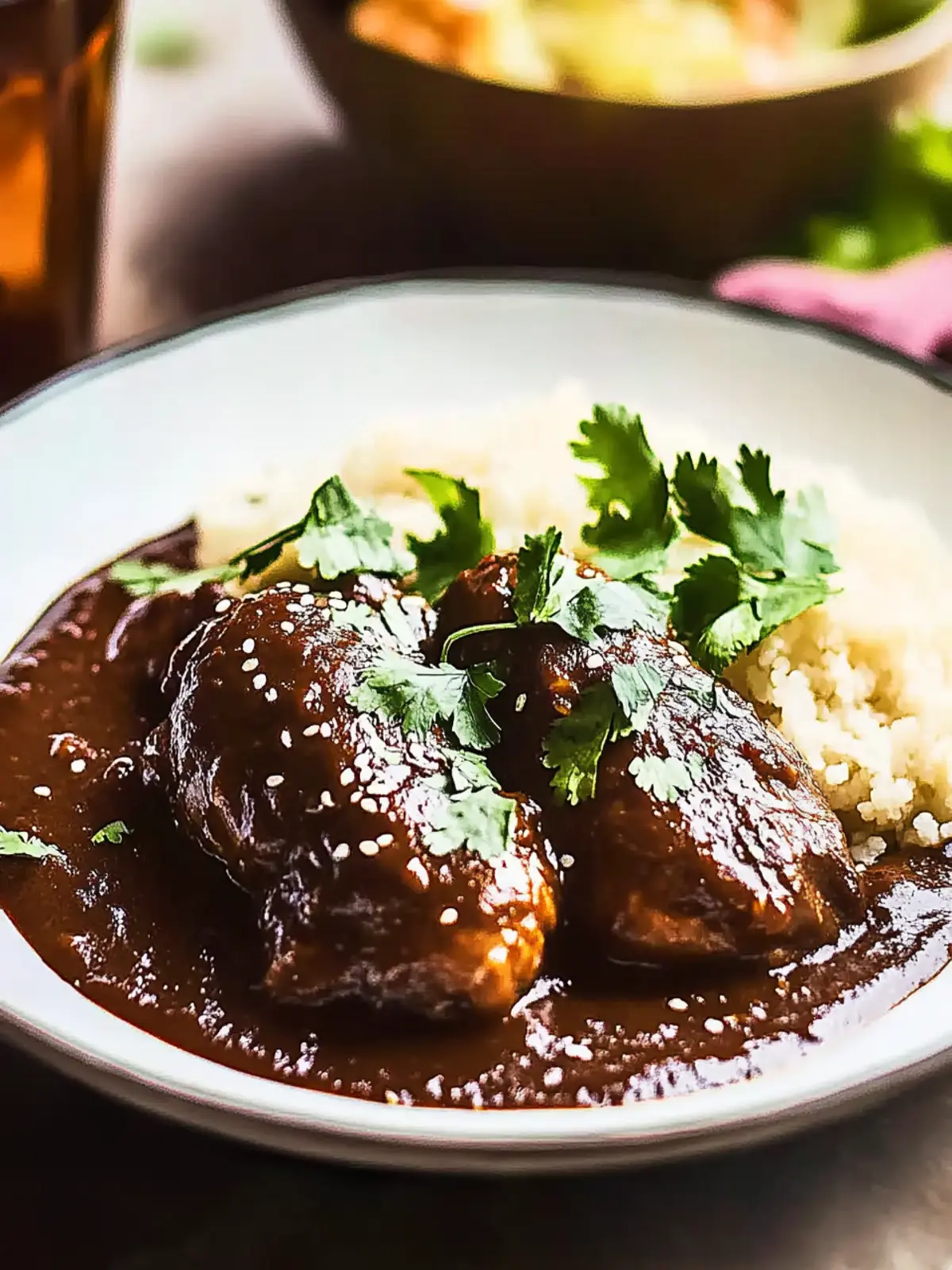 Savory Chicken Mole: A Chocolate-Infused Family Favorite 5 Chicken Mole