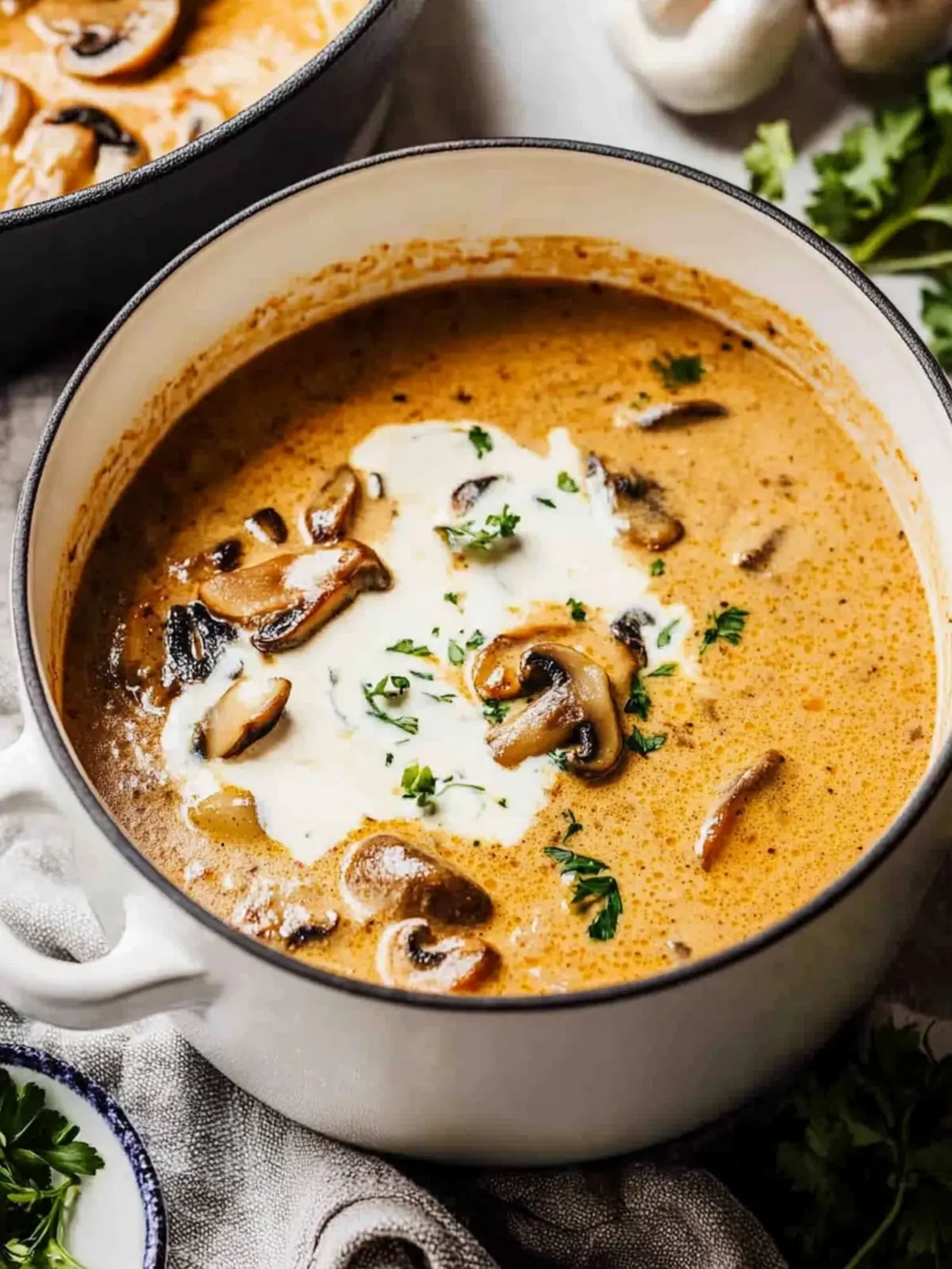Deliciously Creamy Hungarian Mushroom Soup for Cozy Nights 2 Creamy Hungarian Mushroom Soup