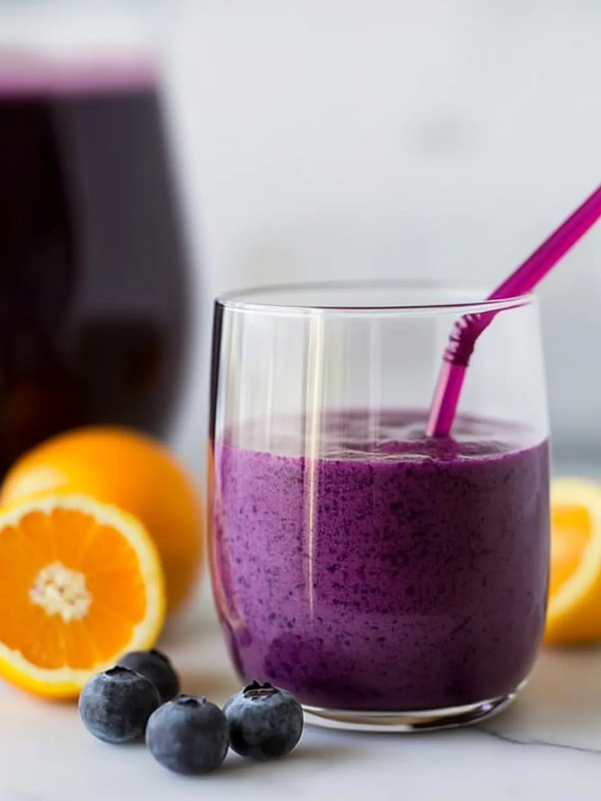 Delicious Velvety Blueberry Smoothie for a Healthy Boost 2 Velvety Blueberry Smoothie