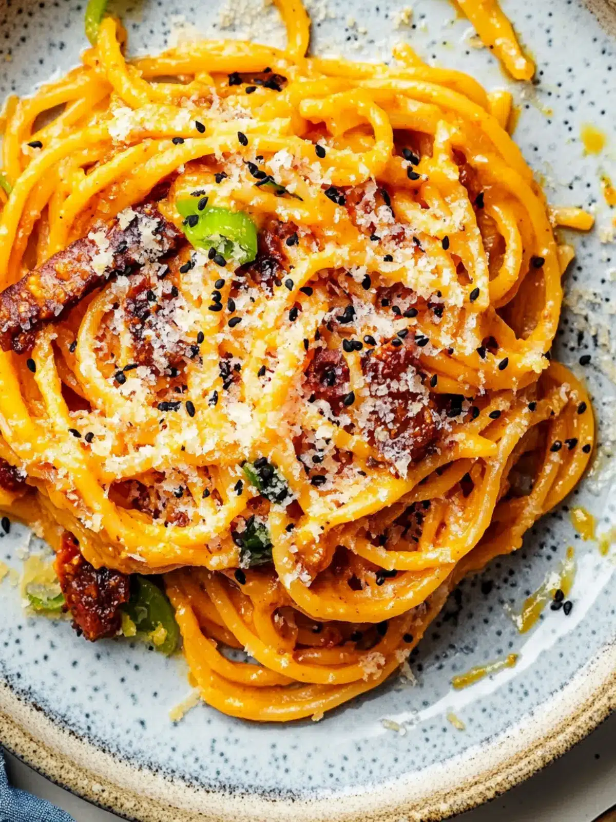 Spicy Gochujang Carbonara: A Quick Comfort Food Delight 5 Gochujang Carbonara