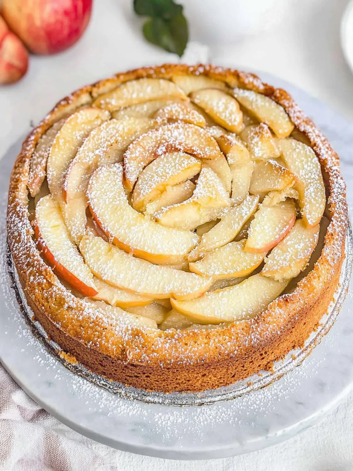 Irresistibly Moist Vegan Apple Cake to Satisfy Your Cravings 2 Vegan Apple Cake