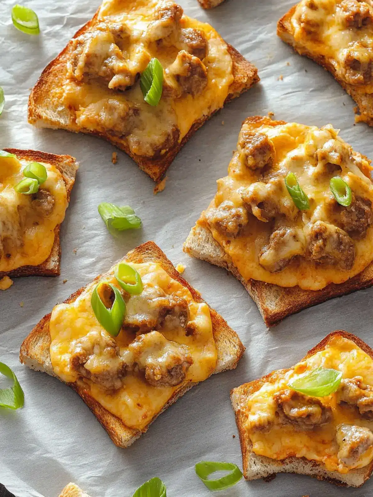 Mouthwatering Party Pizzas on Crunchy Rye Bread Delight 4 Party Pizzas