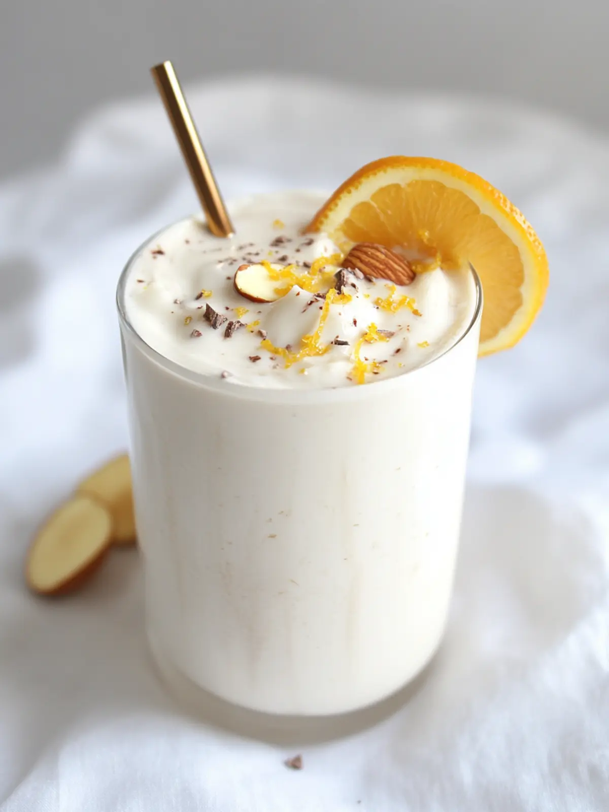 Creamy White Chocolate Orange Almond Cocoa You’ll Crave 5 White chocolate orange almond cocoa