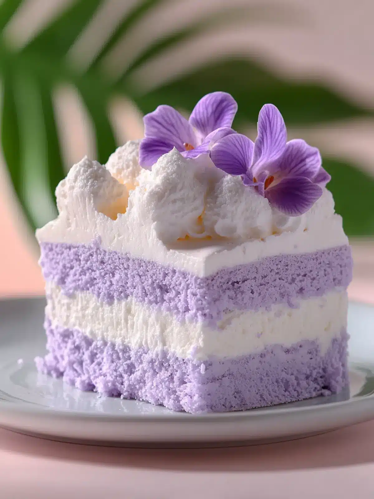 Taro Ube Cloud Cake: A Dreamy Tropical Dessert Delight 4 Taro Ube Cloud Cake