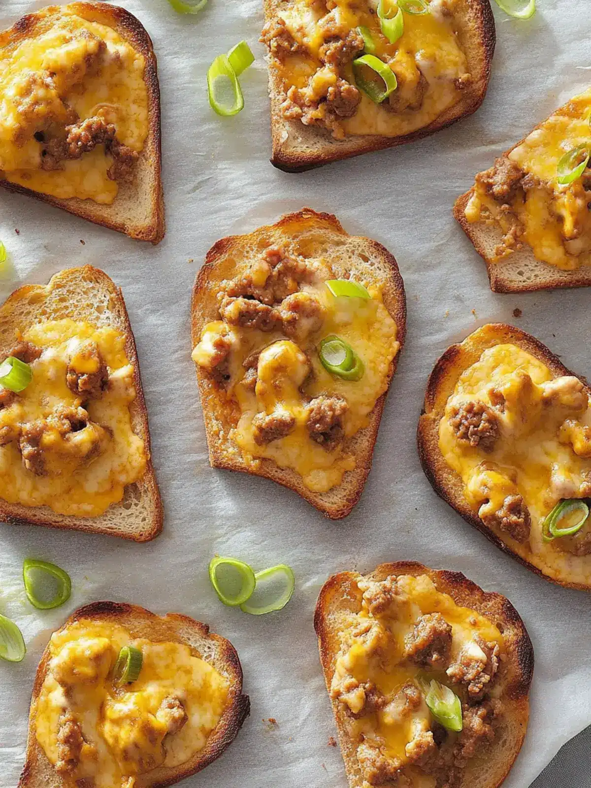 Mouthwatering Party Pizzas on Crunchy Rye Bread Delight 5 Party Pizzas