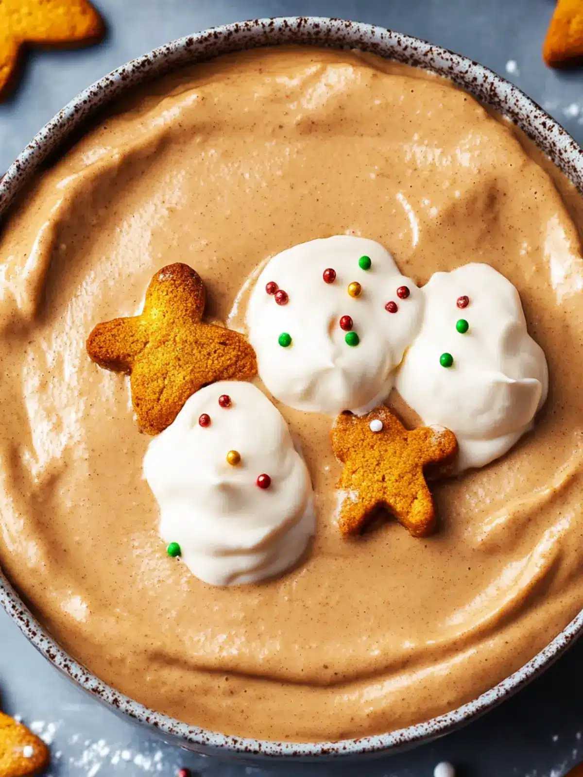 Irresistible Gingerbread Cheesecake Dip for Joyful Holiday Snacking 3 Gingerbread Cheesecake Dip