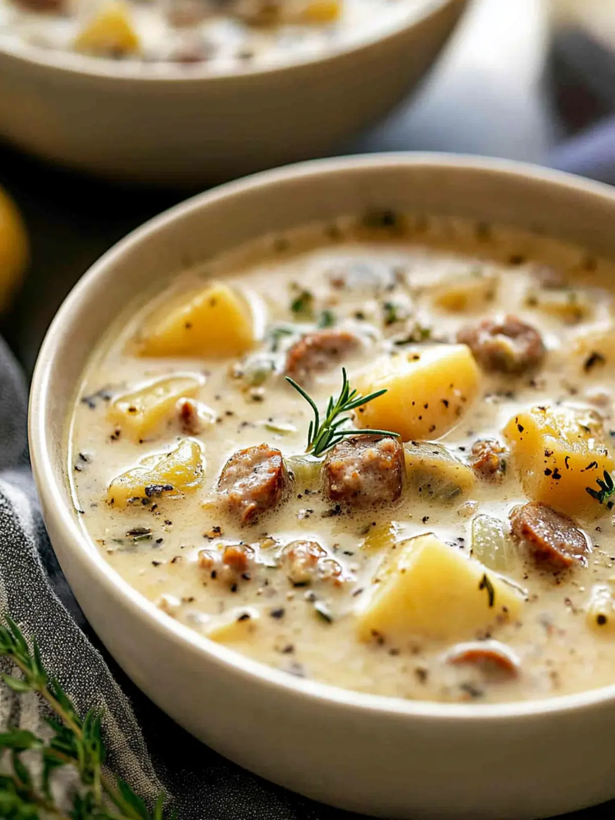 Hearty Quick Potato and Sausage Chowder for Cozy Nights 2 Quick Potato and Sausage Chowder
