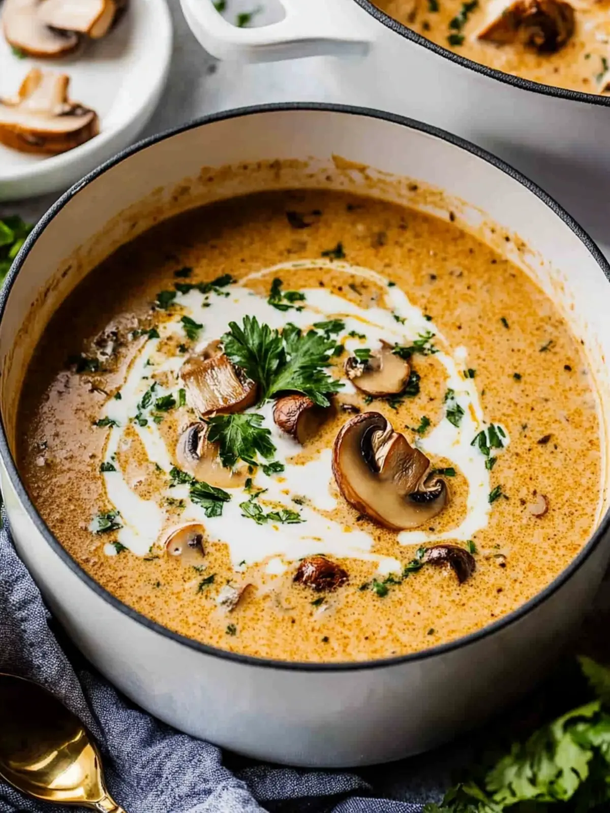 Deliciously Creamy Hungarian Mushroom Soup for Cozy Nights 3 Creamy Hungarian Mushroom Soup