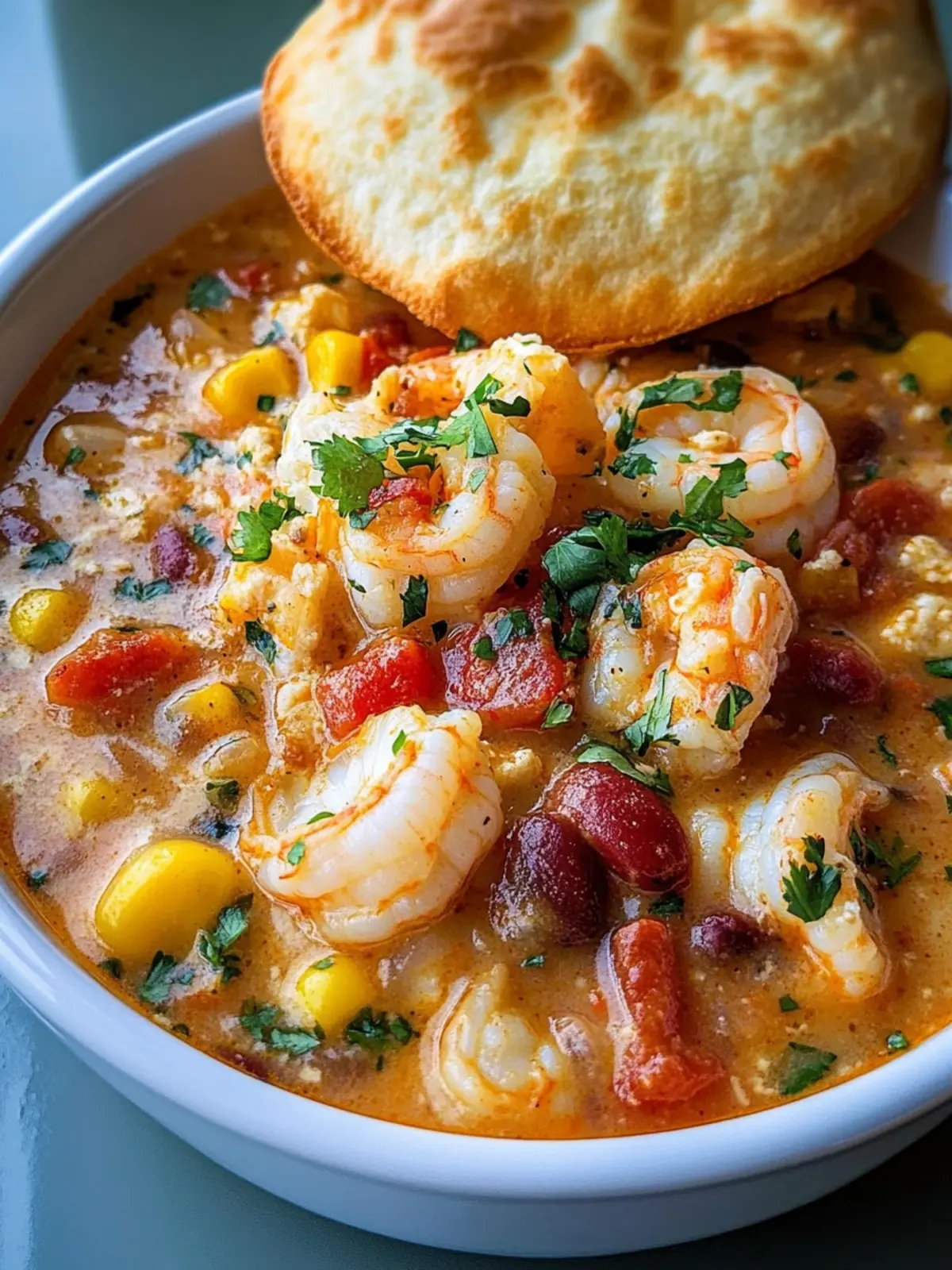 Creamy Seafood and Shrimp Chili: A Cozy Family Dinner Delight 4 Creamy Seafood and Shrimp Chili