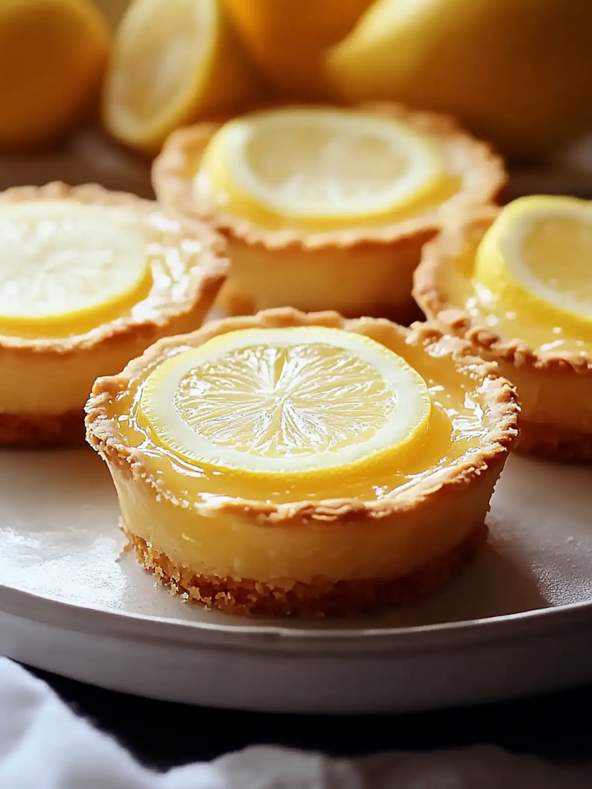 Delight in Baby Lemon Impossible Pies: Quick, Creamy Citrus Treats 4 Baby Lemon Impossible Pies