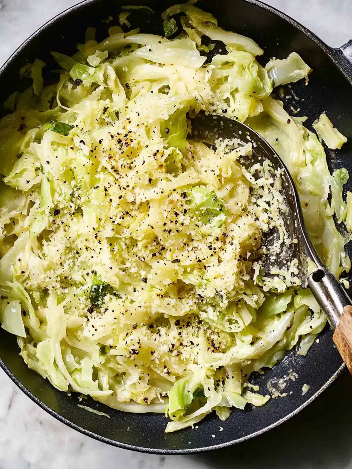 Cacio e Pepe Sautéed Cabbage: A Flavorful Twist on Veggies 4 Cacio e Pepe Sautéed Cabbage