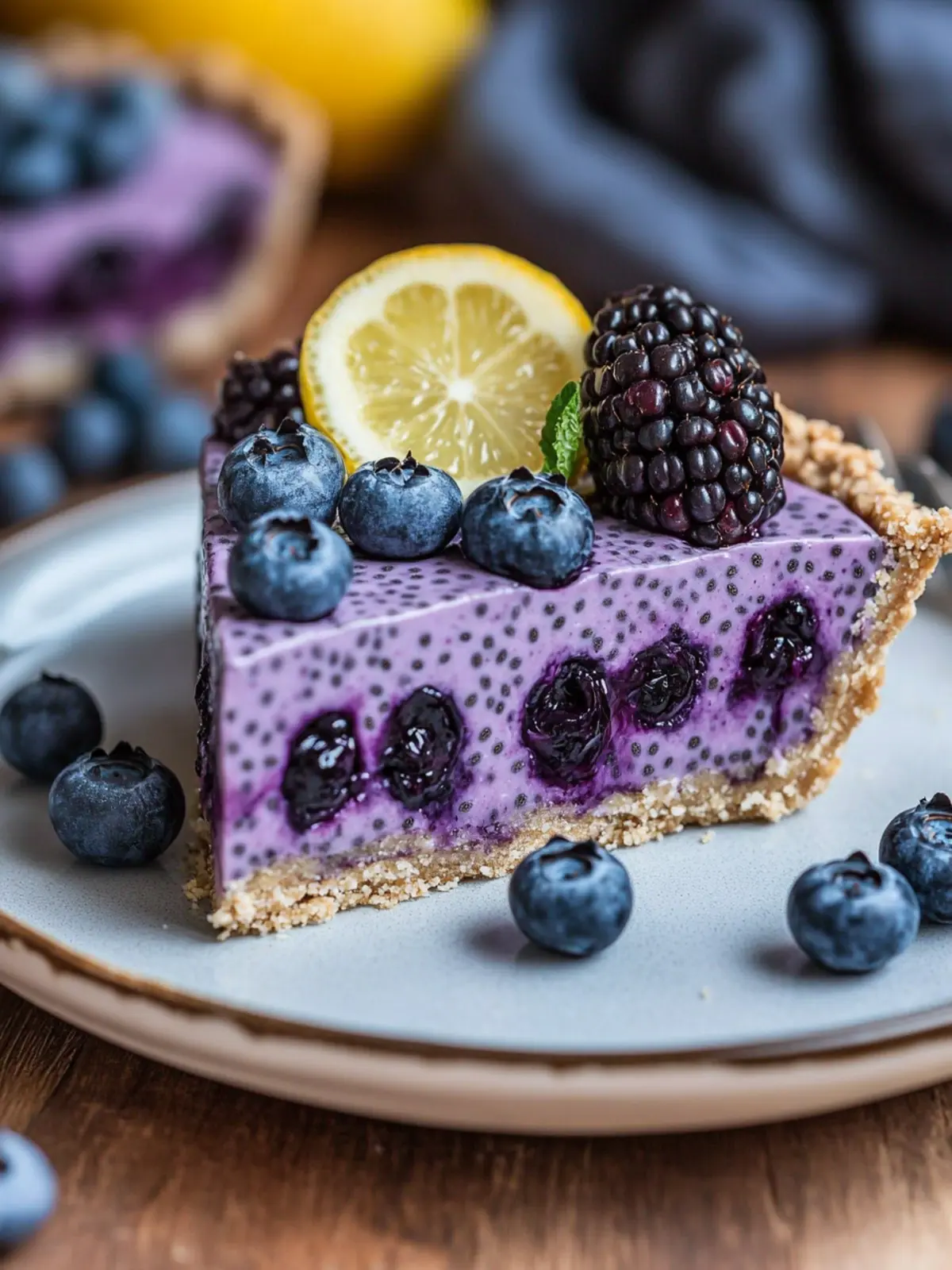 No-Bake Blueberry Chia Seed Pie for a Guilt-Free Indulgence 5 No-Bake Blueberry Chia Seed Pie