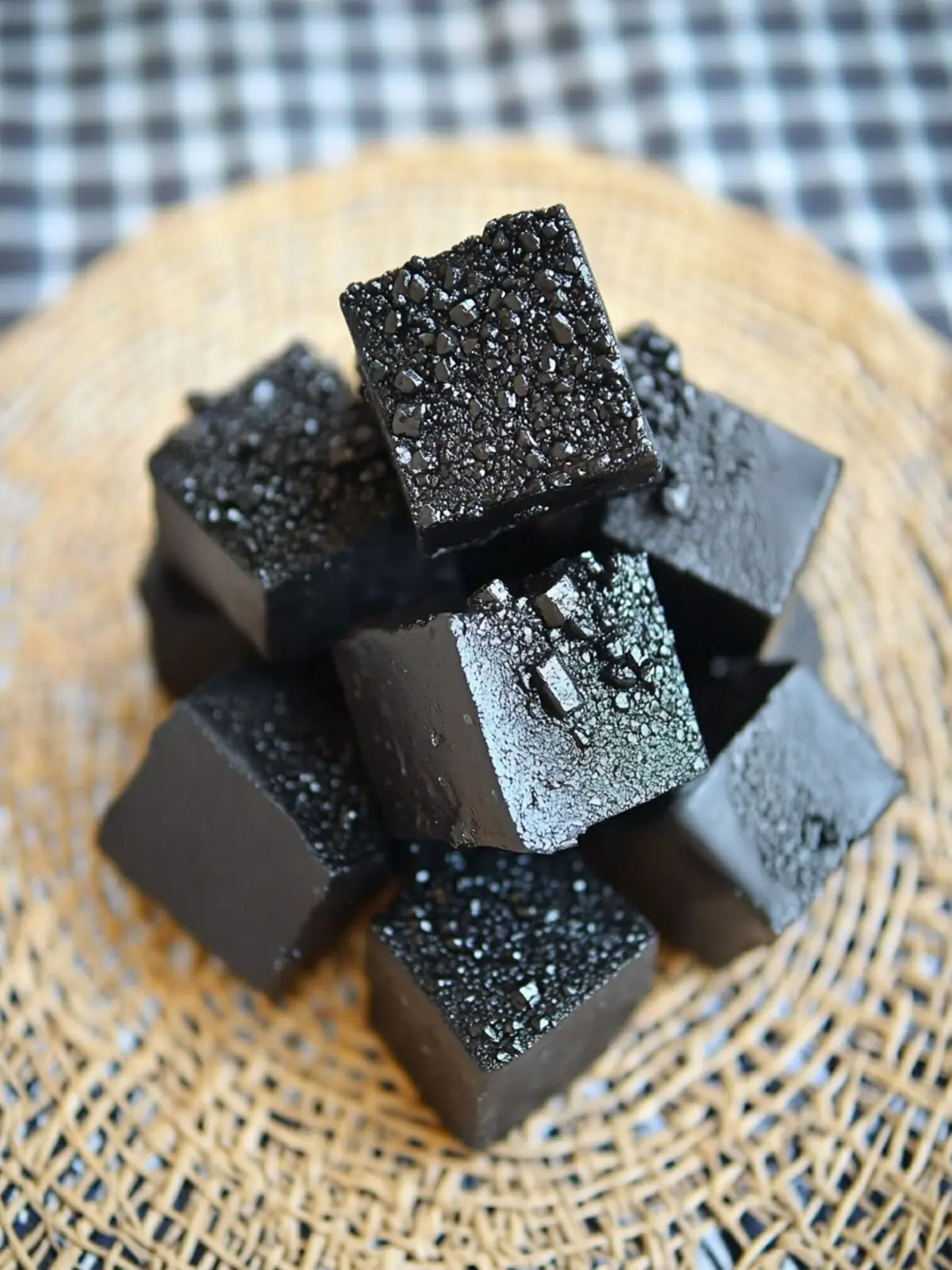 Make Holiday Magic with Christmas Coal Candy Black Fudge 2 Christmas Coal Candy (Black Fudge)